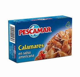 Pescamar Calamari in amerikanischer Soße