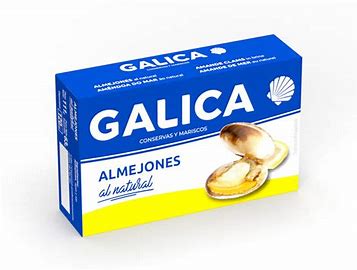 Galica natürliche Muscheln