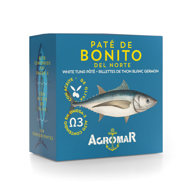 Agromar paté de bonito del norte, 100g