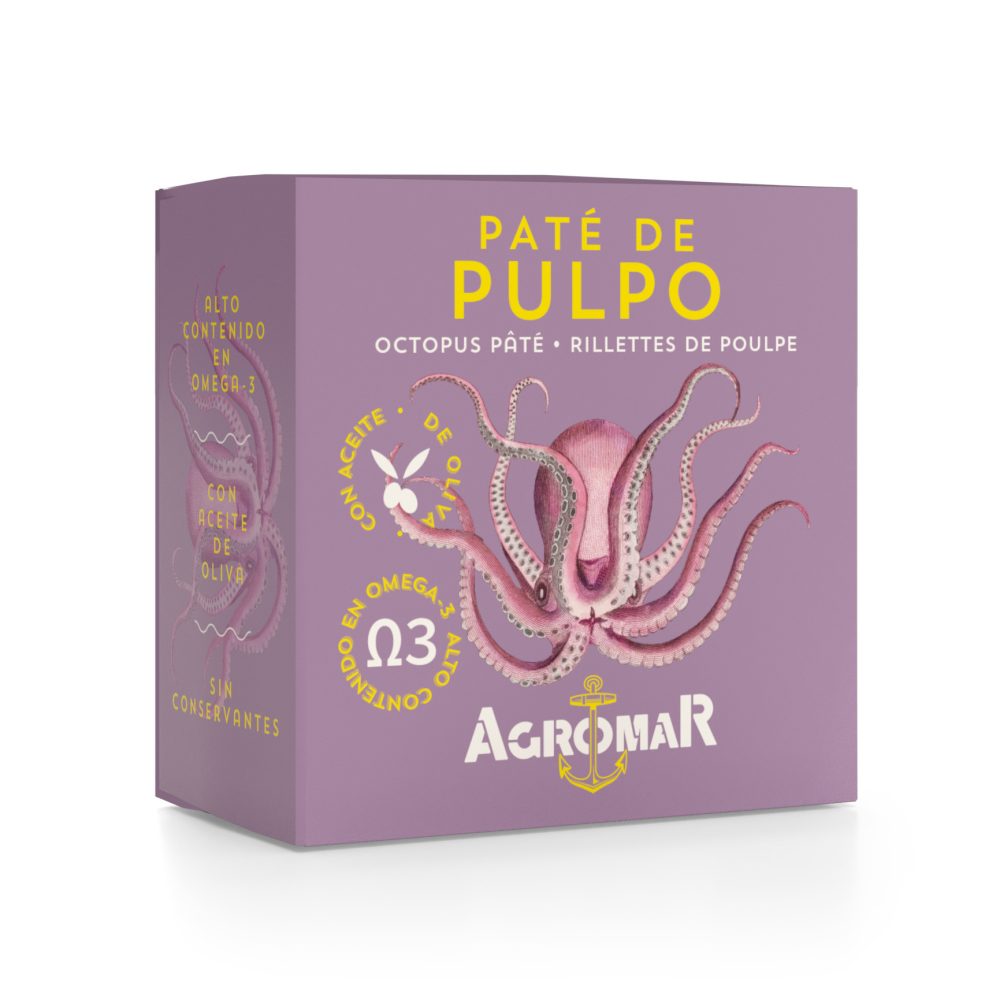 Agromar paté de pulpo, 100g