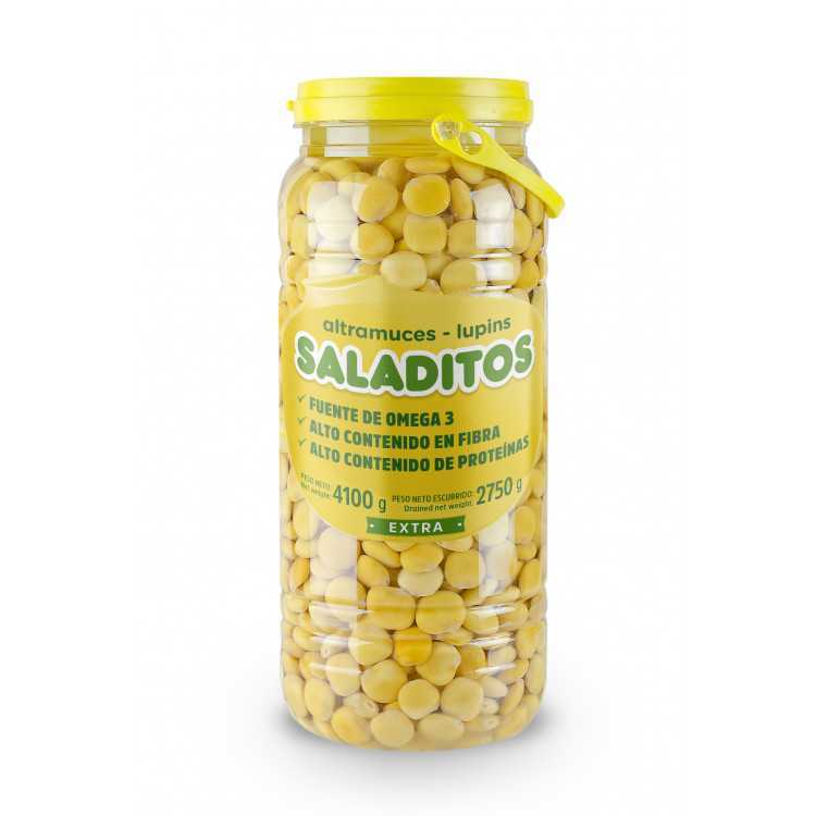 Gesalzene Lupinen, 600g netto