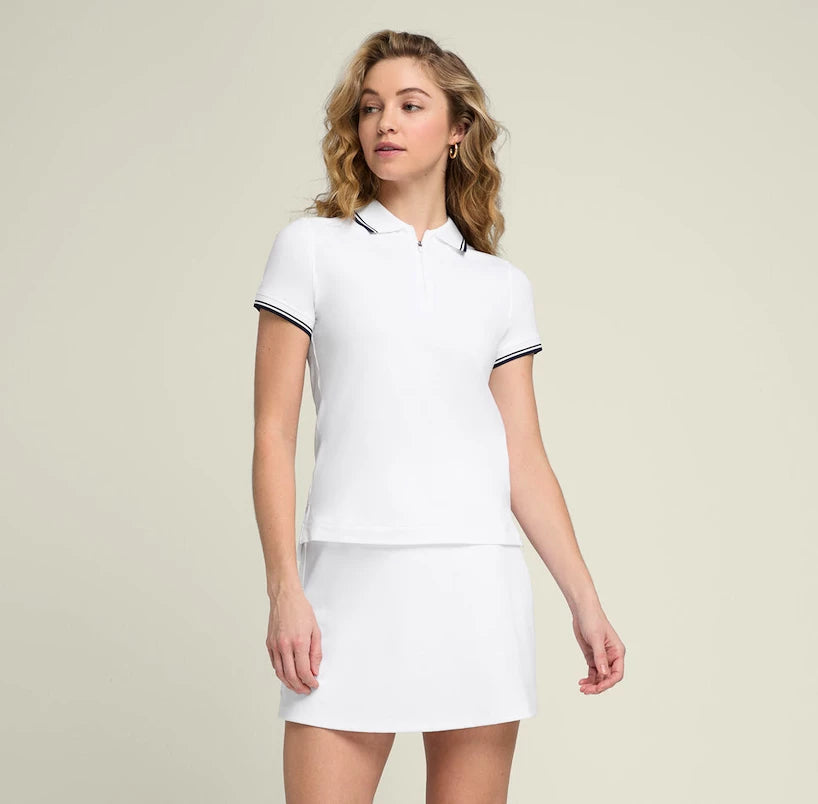 Damen Rock Wilson W Team Flat Front Rock Bright White