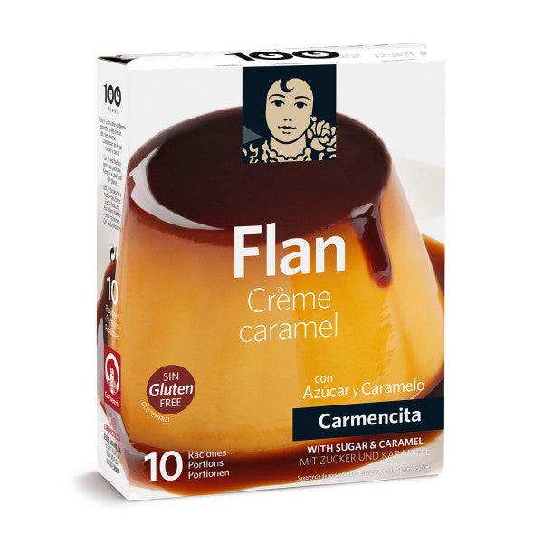 Flan con Azúcar carmencita 190g