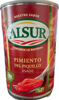 Alsur geröstete Piquillo-Paprikaschoten, Nettogewicht 410 g