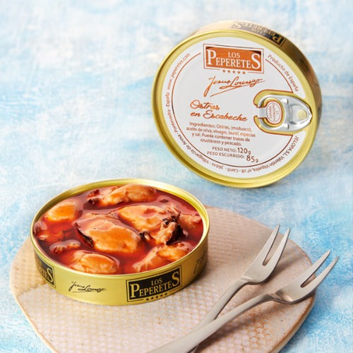 Los Peperetes Eingelegte Austern/120g