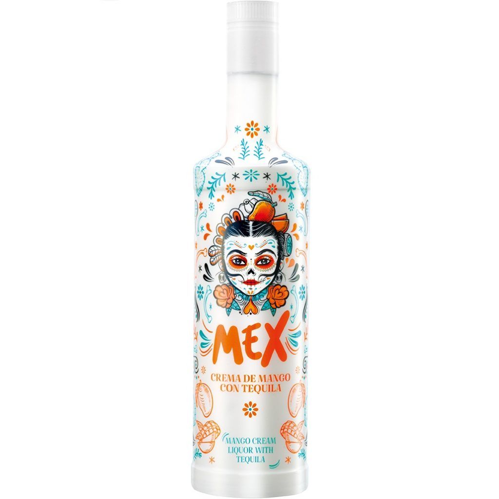 Mex Mango Cream Likör mit Tequila, 70cl