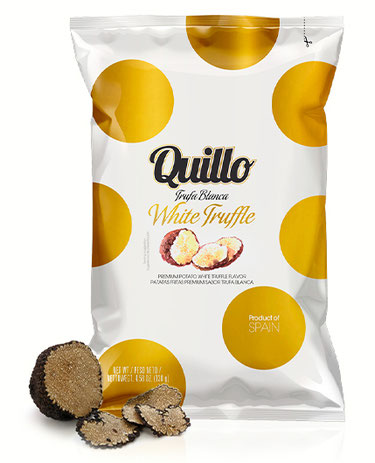 Quillo-Kartoffeln mit weißem Trüffel