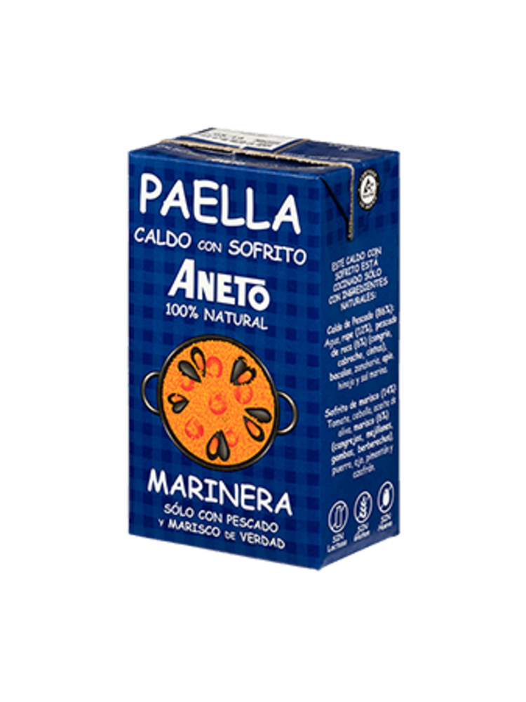 Aneto Paella Marinera Brühe 100 % natürlich, 1L