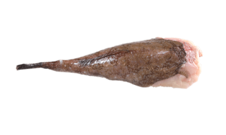Gefrorene Seeteufelschwänze, ca. 1 kg