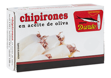Tintenfisch in Olivenöl, 72g