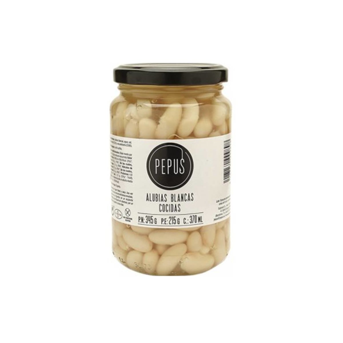 Alubias blancas Pepus 215gr