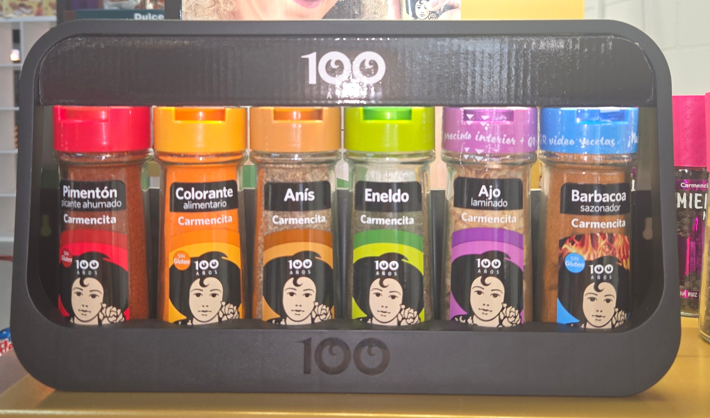 Carmencita, especiero 6x