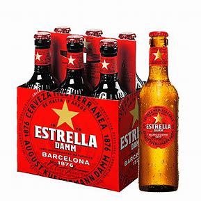Cerveza Estrella Damm, 24x33cl