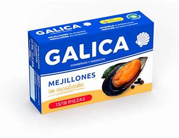Mejillones en escabeche Galica