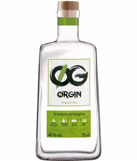 OG Orgin Organic Gin, 70cl