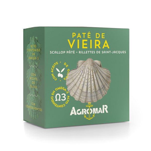 Agromar paté de Vieira, 100g