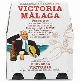 Cerveza Victoria Málaga 24x33cl