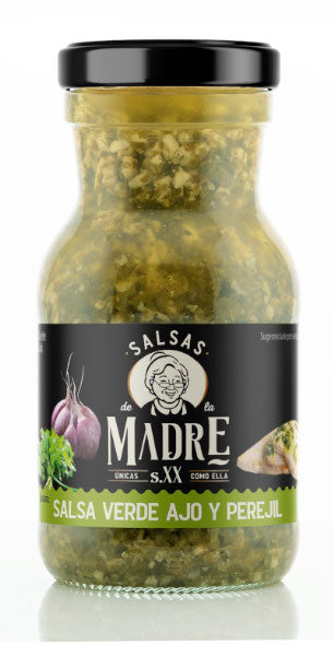 Salsa Verde ajo y perejil Madre 200g