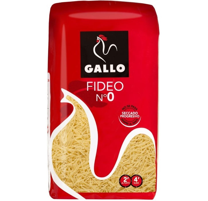 Pasta Gallo Fideo Nr. 0, 450g
